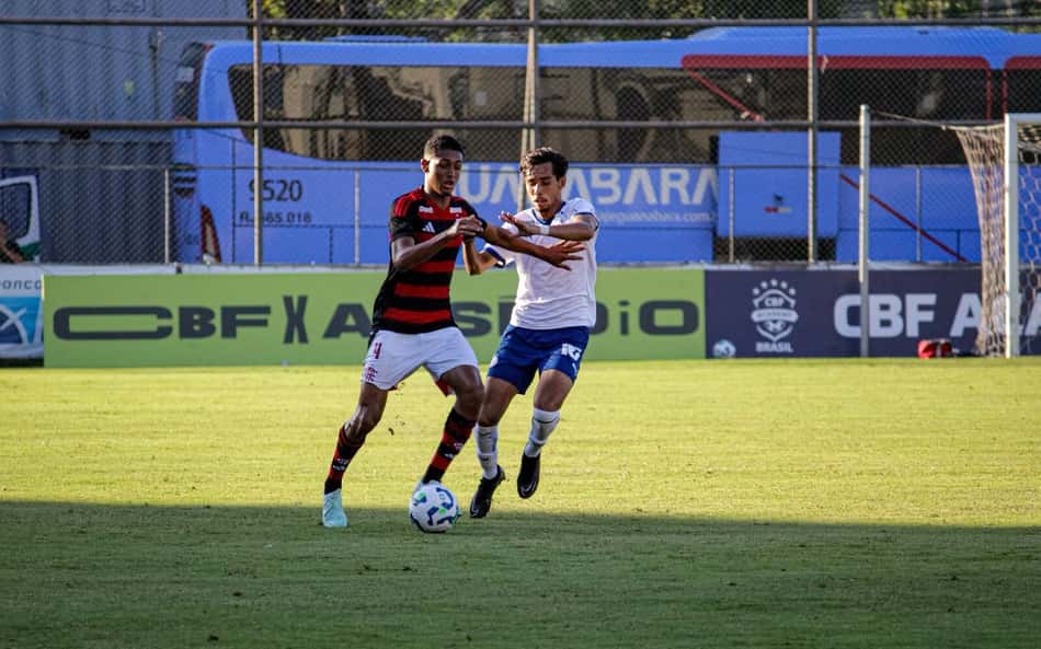Com dois de joia, Flamengo vence o Bahia pelo Brasileirão sub-20