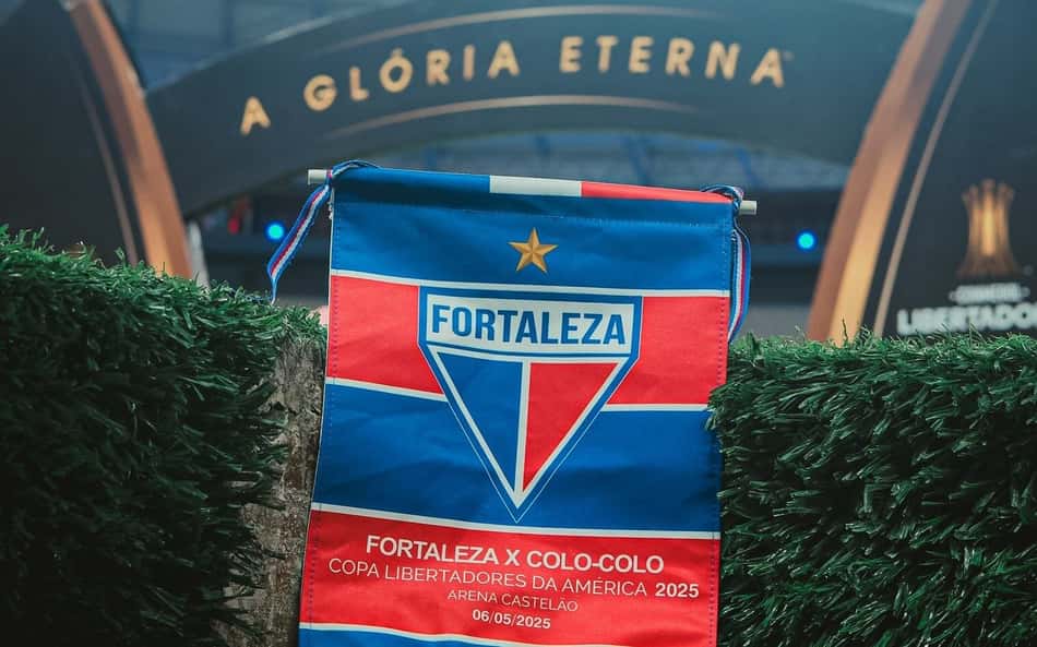 Fortaleza enfrenta o Colo-Colo na Arena Castelão (Foto: Mateus Lotif/Fortaleza EC)