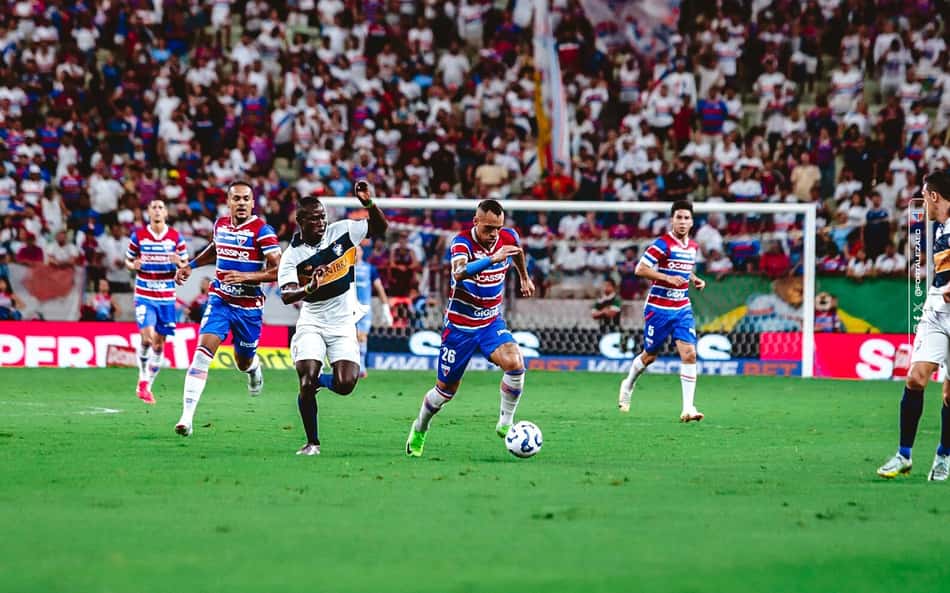 Partida entre Fortaleza e Retrô, na Arena Castelão, pela Copa do Brasil de 2025 (Foto: Matheus Amorim/Fortaleza EC)