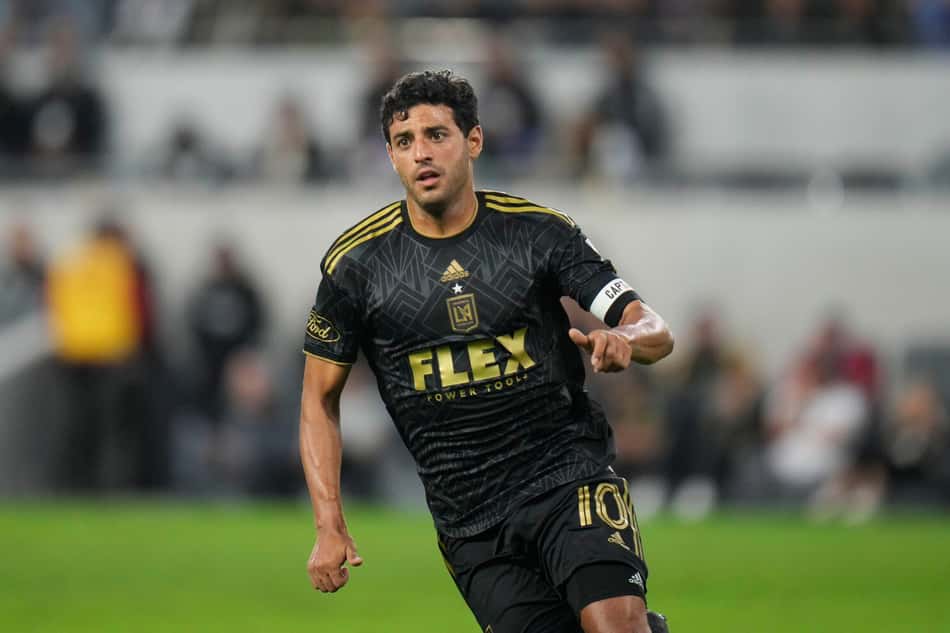 Carlos Vela comemora gol do Los Angeles FC