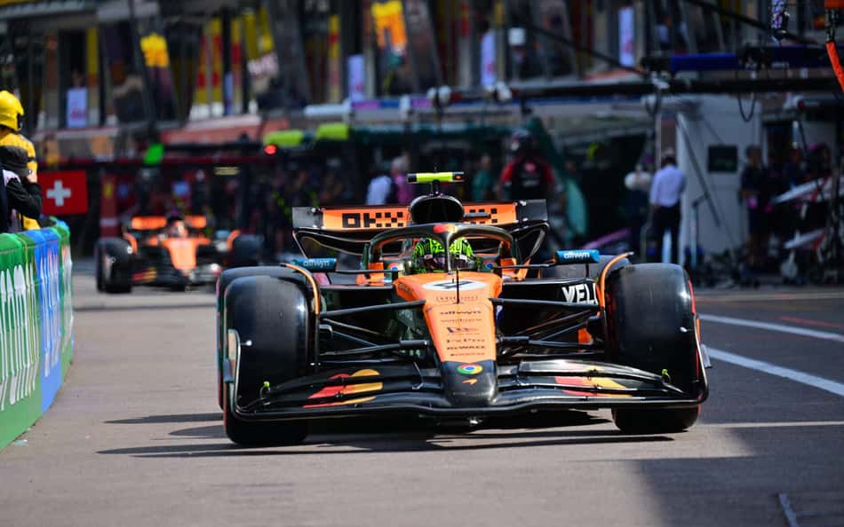 GP de Mônaco: Norris brilha no Q3 e conquista a pole em cima de Leclerc; Bortoleto é 16º