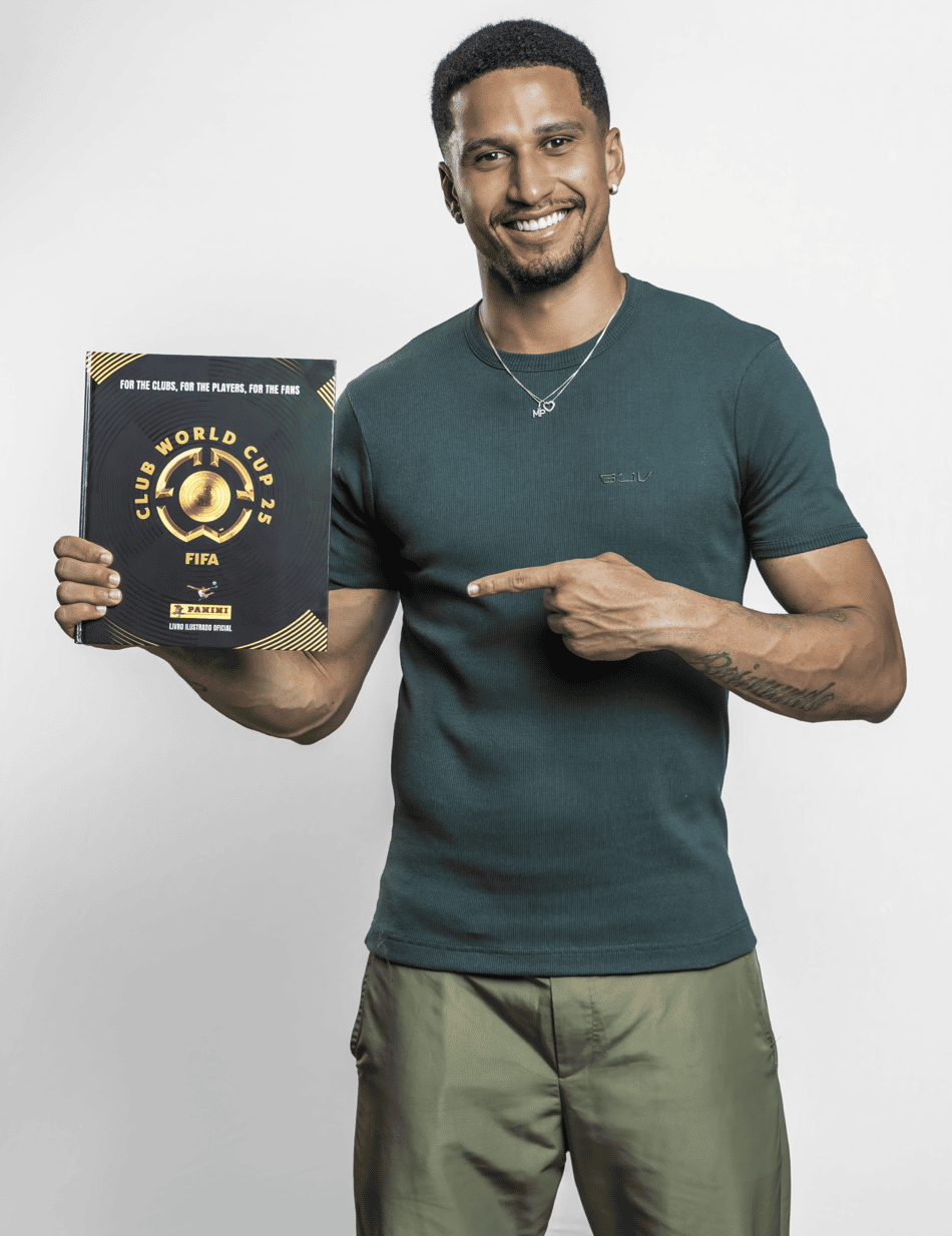 Murilo, do Palmeiras, é embaixador do álbum do Mundial de Clubes