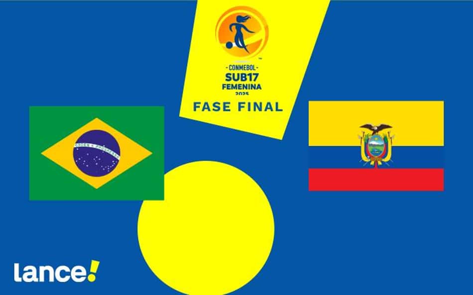 Equador x Brasil feminino sub-17: onde assistir e prováveis escalações