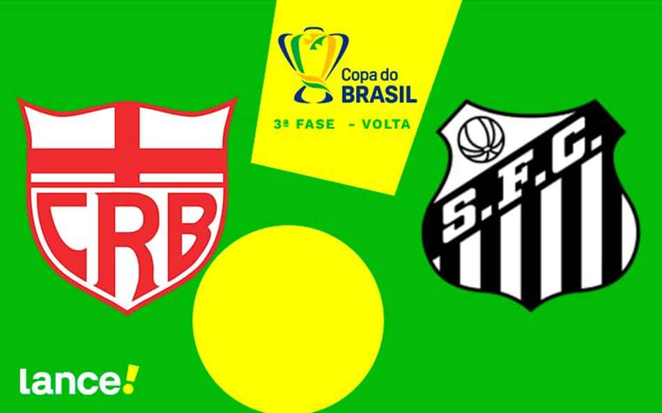 CRB x Santos: onde assistir ao vivo, horário e prováveis escalações