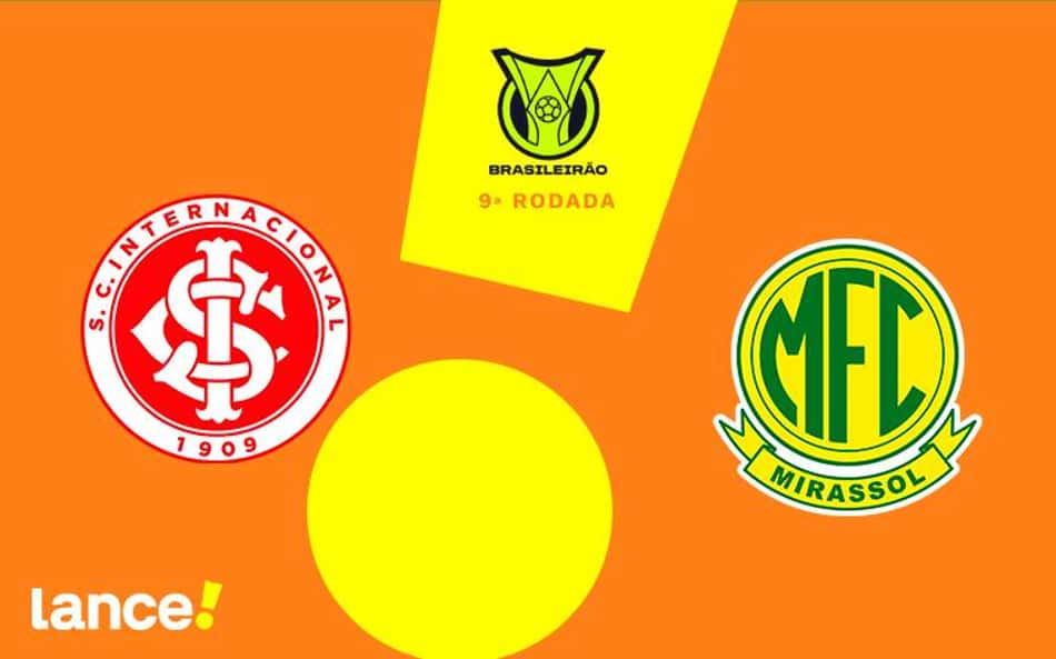 Internacional x Mirassol: onde assistir, horário e prováveis escalações
