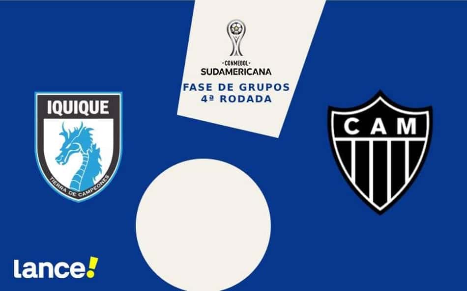 Iquique x Atlético-MG: onde assistir, horário e escalações do jogo pela 'Sula'