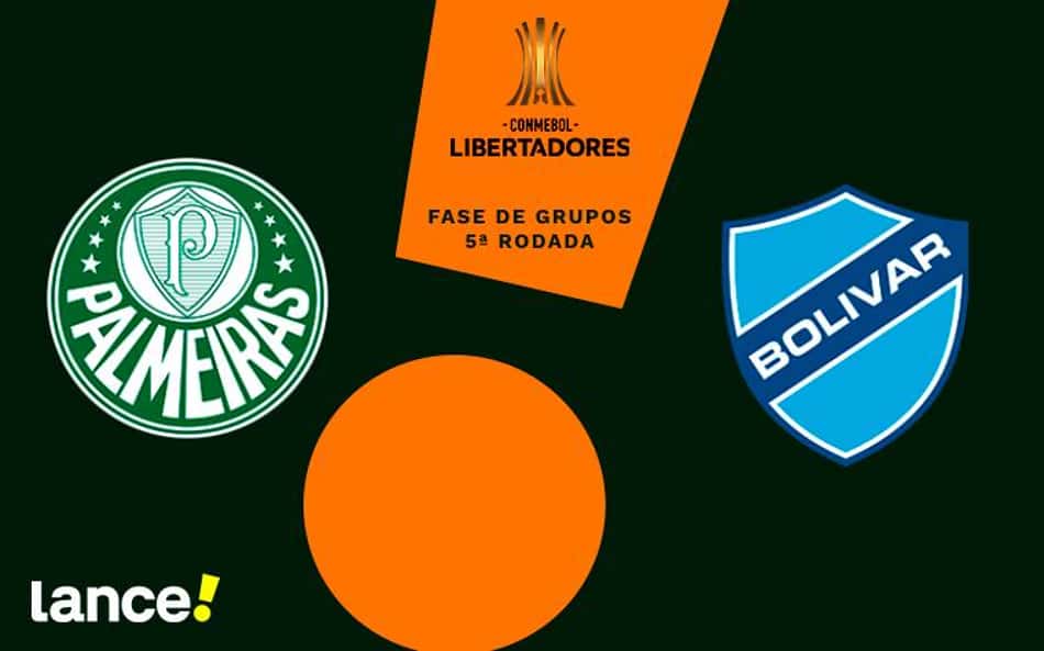 Palmeiras x Bolívar: onde assistir, horário e prováveis escalações