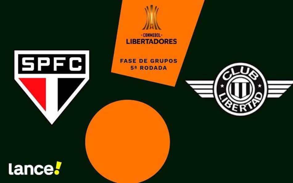 São Paulo x Libertad: onde assistir, horário e prováveis escalações