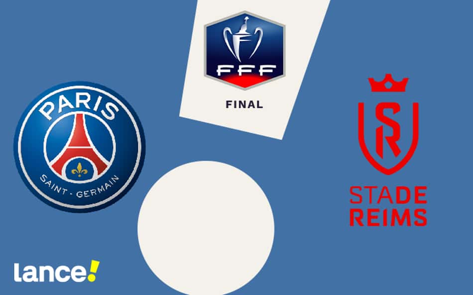 PSG x Reims: onde assistir, horário e escalações do jogo pela final da Copa da França