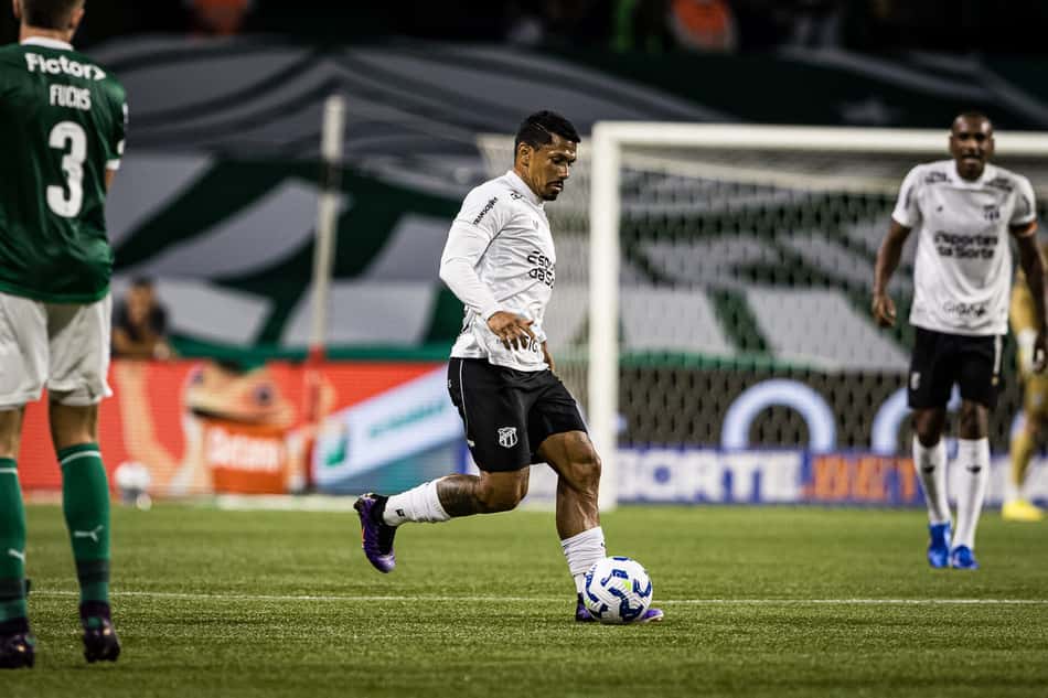Partida entre Palmeiras e Ceará, pela Copa do Brasil (Foto: Gabriel Silva/Ceará SC)