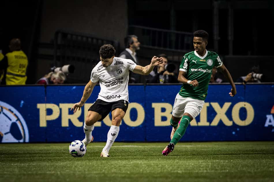Partida entre Palmeiras e Ceará, pela Copa do Brasil (Foto: Gabriel Silva/Ceará SC)