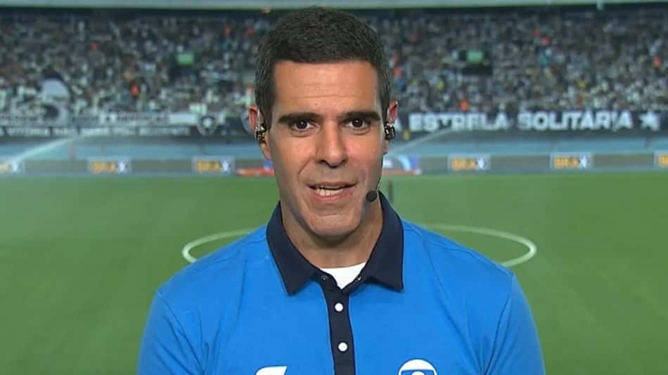 Paulo Andrade, jornalista e narrador esportivo vai narrar Estados Unidos e Paraguai na Copa do Mundo (Foto: Reprodução/Sportv)