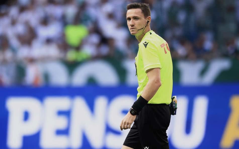 Ramon Abatti Abel árbitro Palmeiras x Flamengo