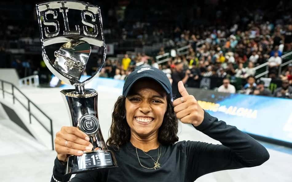 Rayssa Leal é campeã da etapa de Miami no SLS