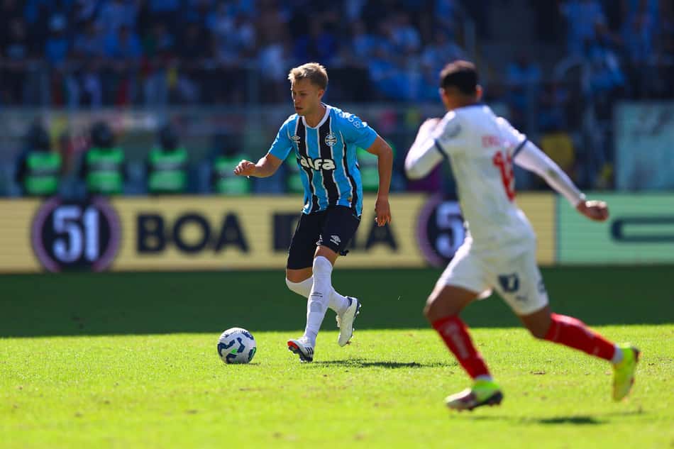 Ronald substituiu João Pedro na vitória do Grêmio sobre o Bahia. (Foto: Lucas Uebel/Grêmio FBPA)