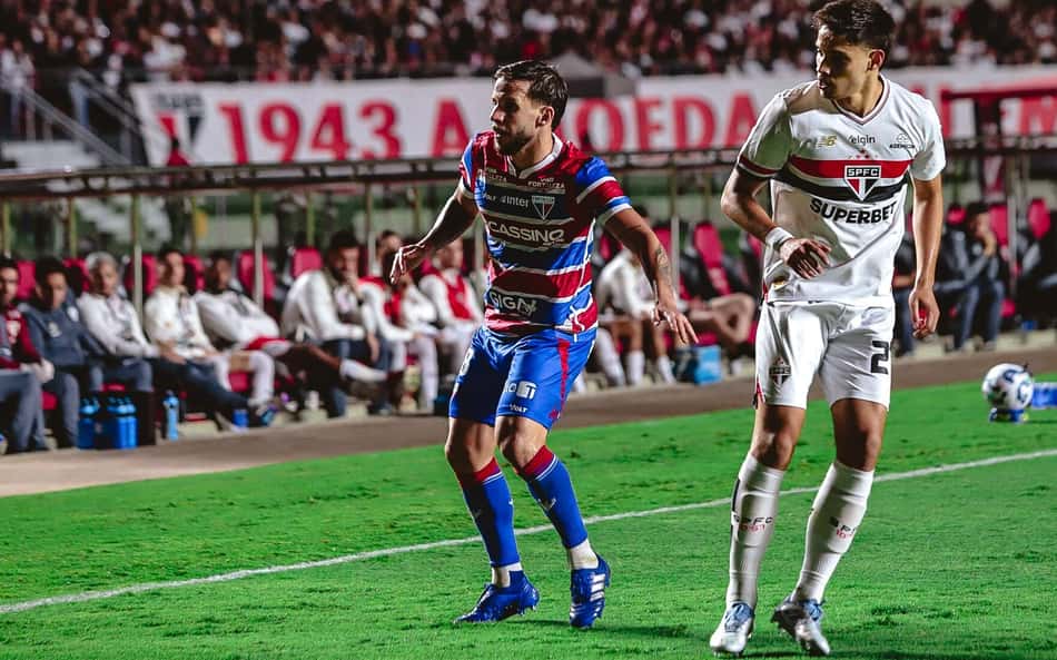 Partida entre São Paulo e Fortaleza, pelo Brasileirão 2025 (Foto: Matheus Amorim/Fortaleza EC)