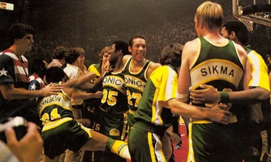 Seattle SuperSonics foi campeão da NBA em 1979 (Foto: Reprodução)