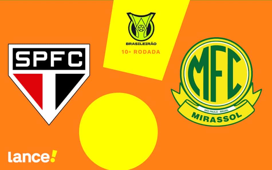 São Paulo x Mirassol: onde assistir e prováveis escalações do jogo pelo Brasileirão