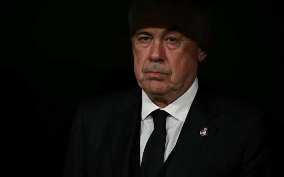 Carlo Ancelotti, alvo da Seleção Brasileira (Foto: Javier Soriano/AFP)