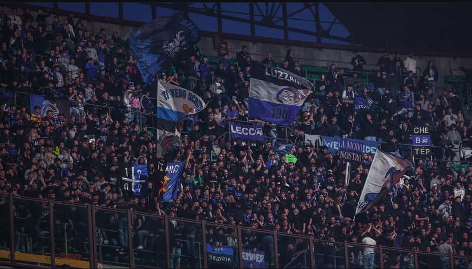 Torcida do Atalanta (Foto:Reprodução/ Redes Sociais)
