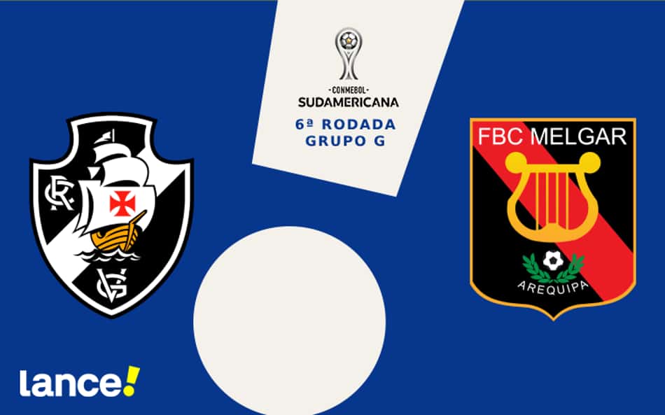Vasco x Melgar: onde assistir ao vivo, horário e escalações confirmadas do jogo pela Sul-Americana