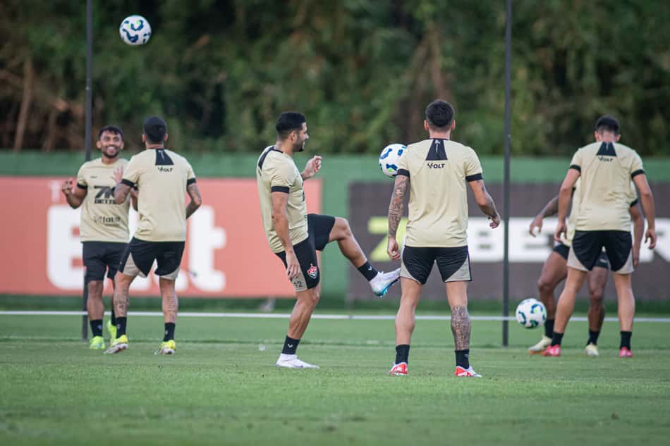 Treino do Vitória no Barradão   Foto: Victor Ferreira EC Vitória