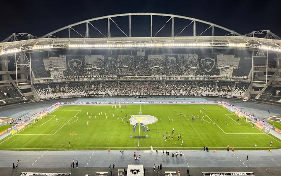 Engenhão antes de Botafogo x Fortaleza