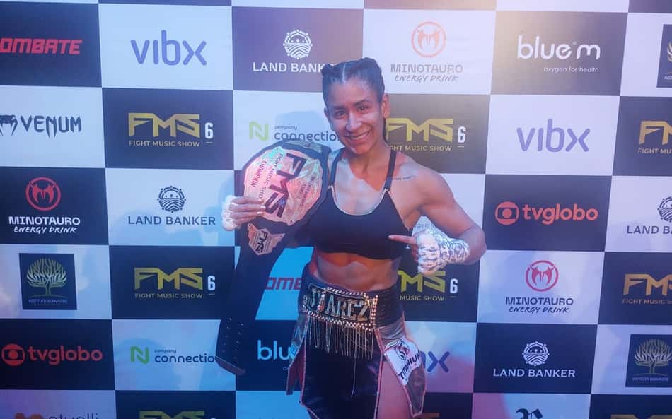 Fight Music Show: esposa de Popó empata luta e mantém cinturão