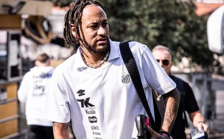 Santos chega a Maceió com Neymar, mas presença contra o CRB é incerta