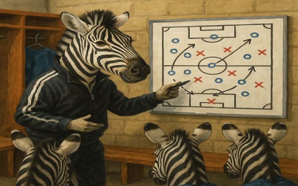 Zebrólogo analisa a rodada 8 do Brasileirão (imagem: ChatGPT)