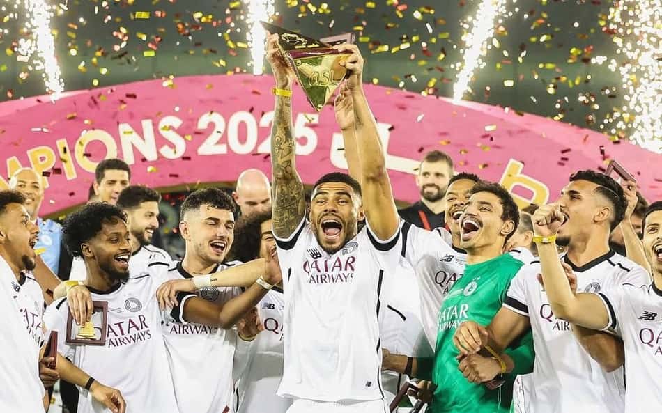 Com brasileiros em destaque, Al Sadd conquista a Copa do Catar