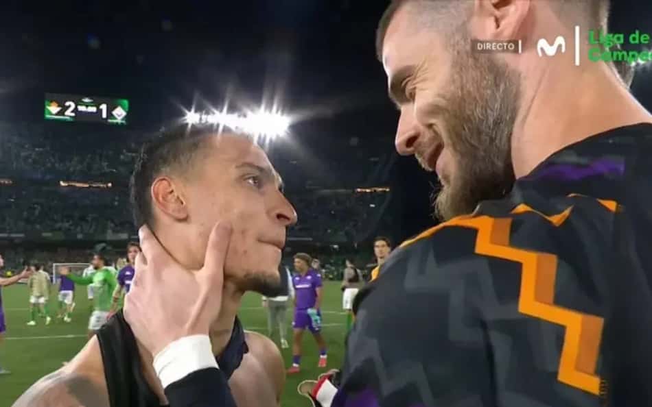 De Gea revela feito inédito de Antony na Europa League