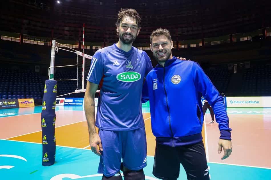 Bruninho e Lucão atuaram juntos em quatro clubes