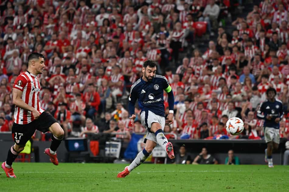 Bruno Fernandes - Athletic Bilbao x Manchester United - Europa League