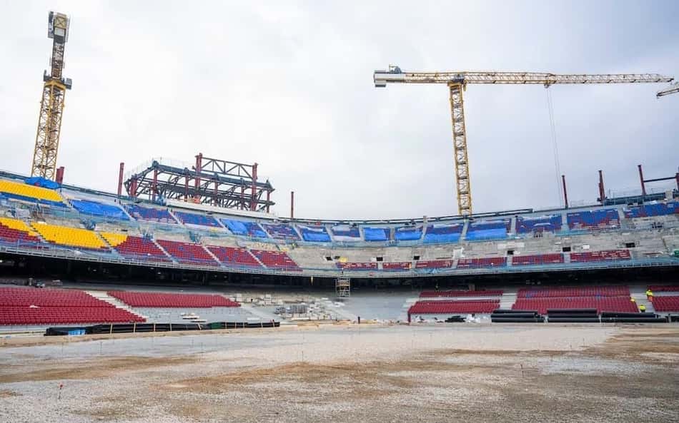 Presidente do Barcelona se pronuncia sobre andamento das obras do Camp Nou