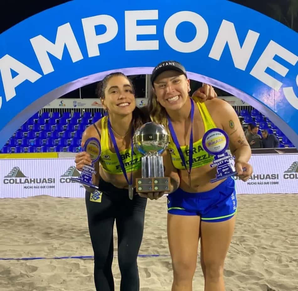 Carol Solberg e Rebecca disputaram final brasileira