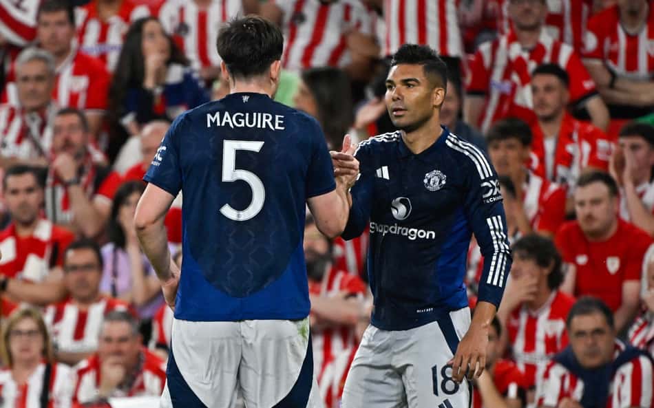 Casemiro marca, United passeia sobre o Bilbao e larga na frente em semifinal da Europa League