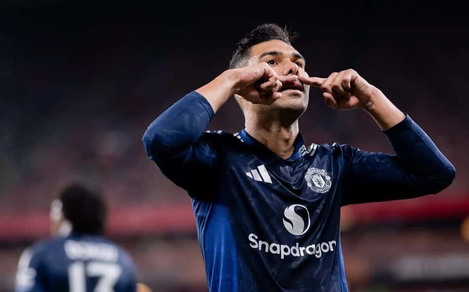 Casemiro - Manchester United x Athletic Bilbao - Europa League