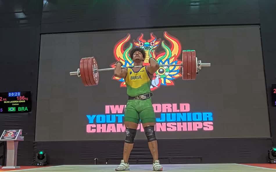 Brasileiro bate cinco recordes no Mundial de Levantamento de Peso