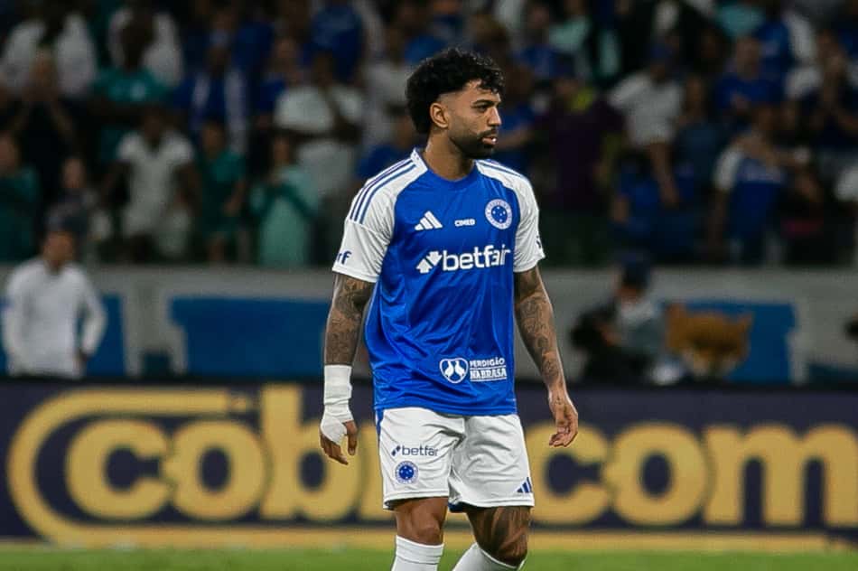 Gabigol marcou gol em Cruzeiro x Flamengo