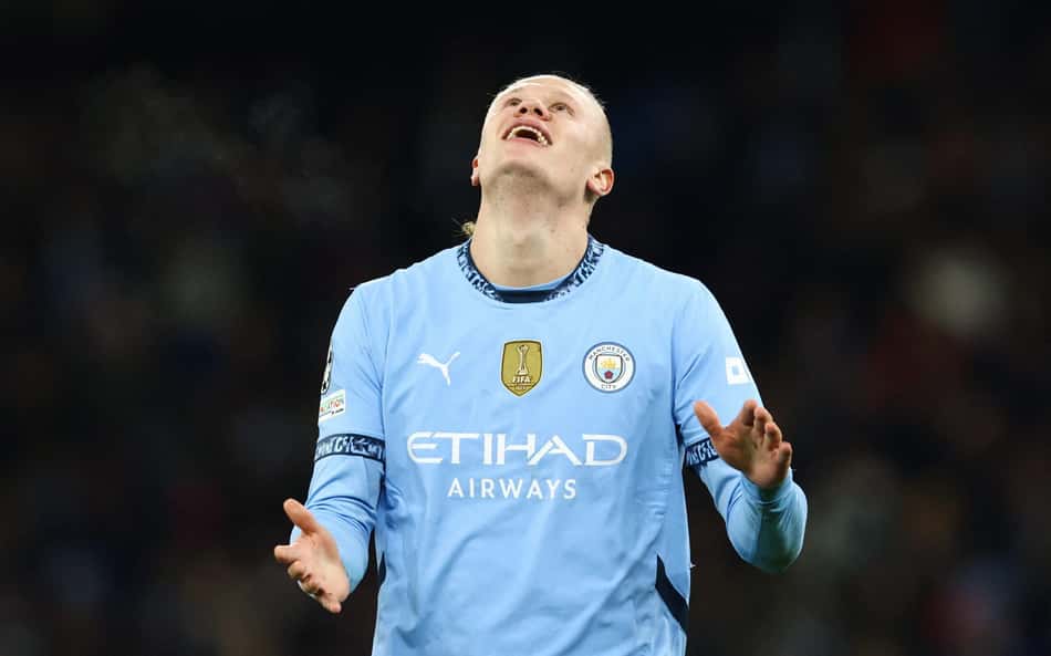 Haaland de volta? Guardiola atualiza lesão de jogador do Manchester City