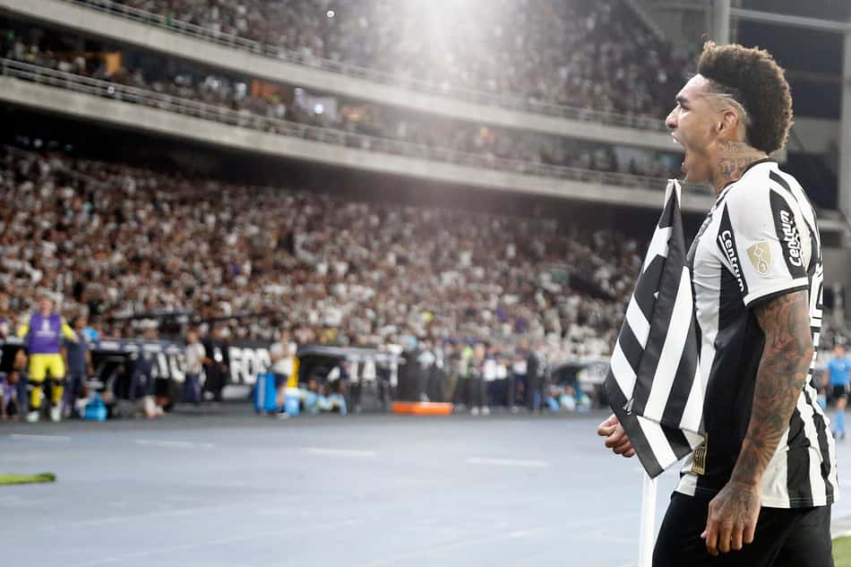 Igor Jesus, atacante do Botafogo