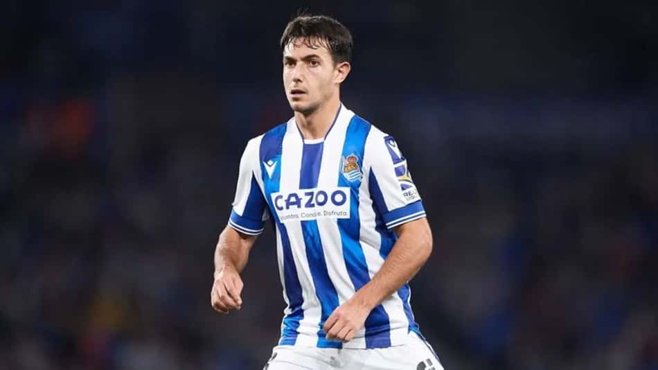 Próxima contratação do Arsenal, Zubimendi particiou de 44 jogos pela Real Sociedad. (Foto: AFP)
