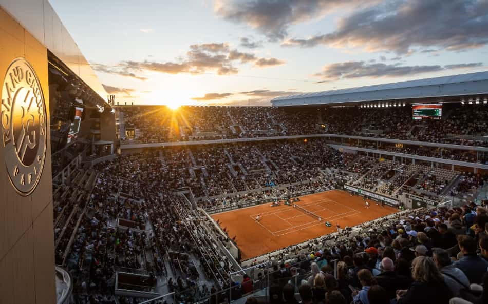 Philippe Chatrier, a quadra central de Roland Garros