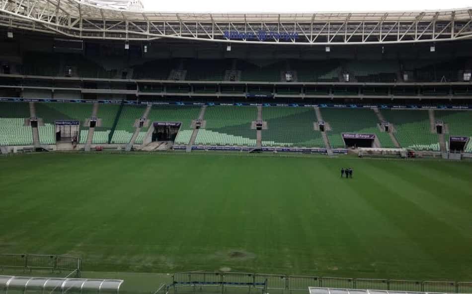 Gramado do Allianz Parque
