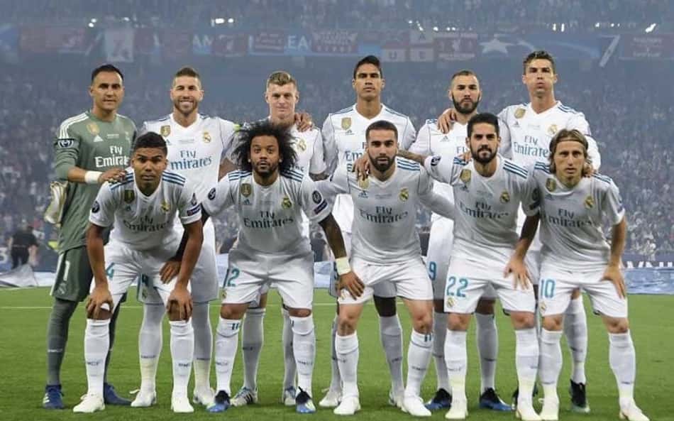 Como era o time do Real Madrid na última vez que perdeu para Celta de Vigo?