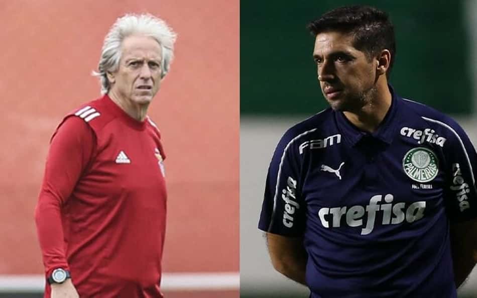 Jorge Jesus e Abel Ferreira