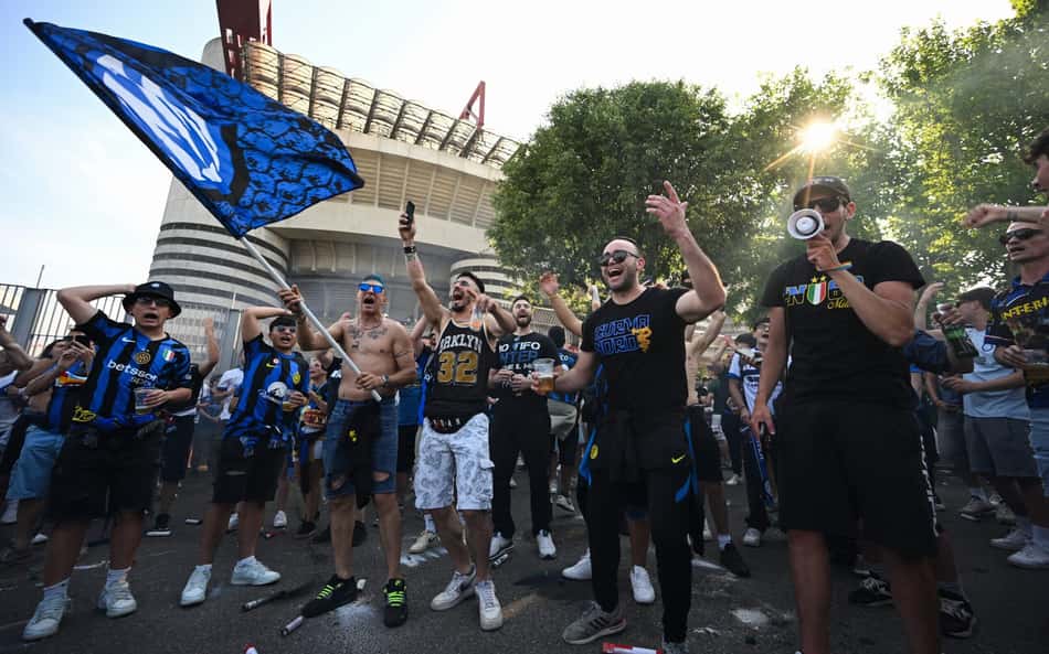Torcida Inter de Milão - Champions League