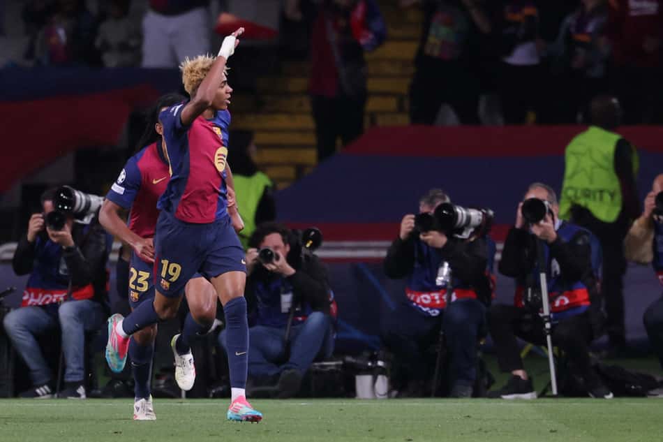 Lamine Yamal - Barcelona x Inter - Champions