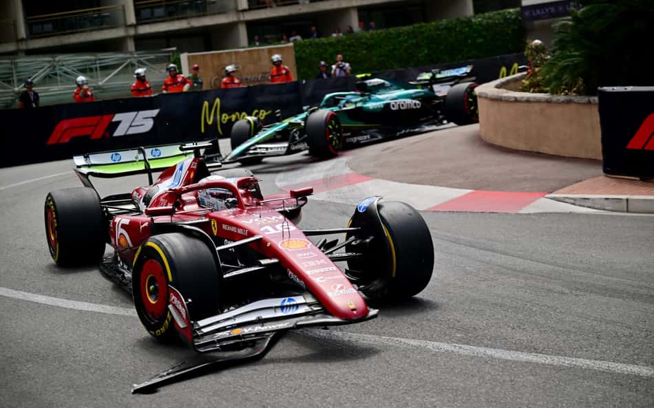 GP de Mônaco: Leclerc mantém favoritismo em segundo treino livre; Bortoleto supera companheiro